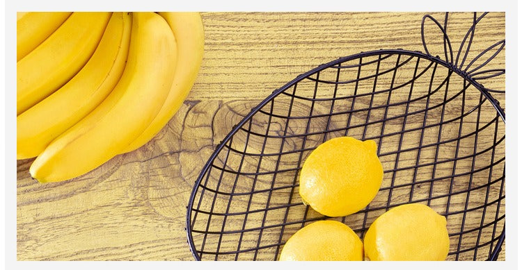 Decorative Metal Fruit Basket - Image 12