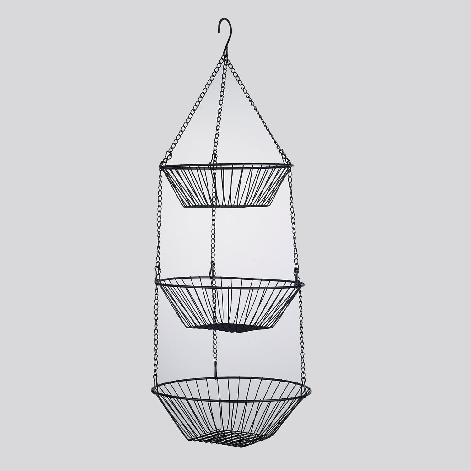 Chain-Hung Wire Produce Basket Set - Image 5