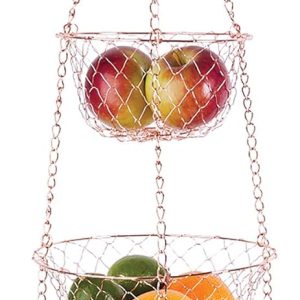 Graduated Classic Wire Hanging Basket Trio