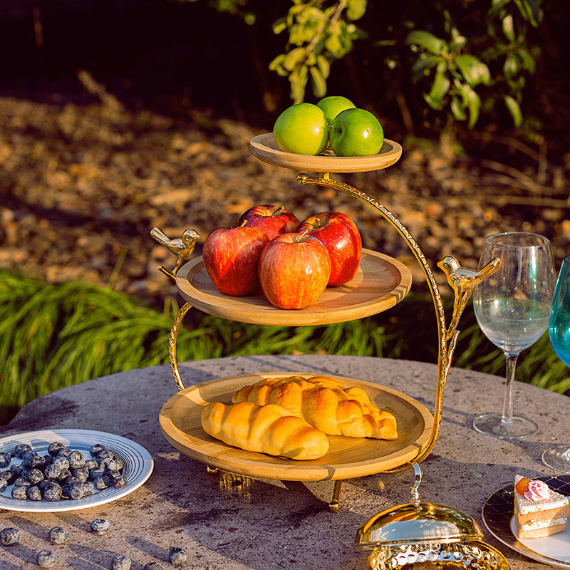Three-Tier Acrylic Serving Tray