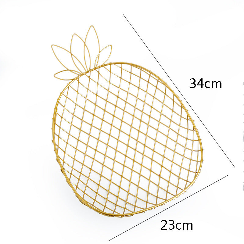 Decorative Metal Fruit Basket - Image 5