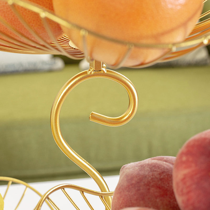 Three-Tier Metal Fruit Basket - Image 4