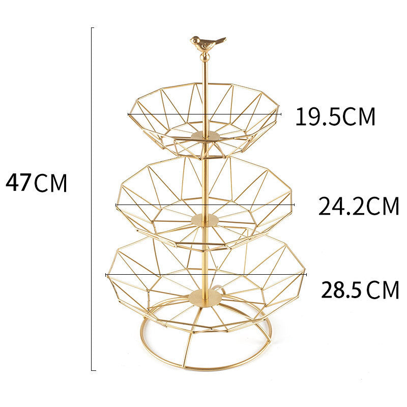 Three-Tier Bird Fruit Tray - Image 4