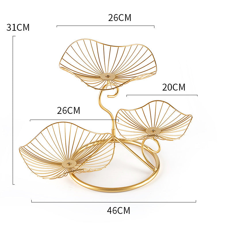 Three-Tier Metal Fruit Basket - Image 7