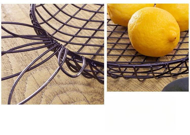 Decorative Metal Fruit Basket - Image 11
